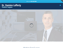 Tablet Screenshot of damienlafferty.com.au